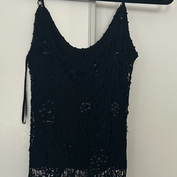 A black lace top - Picture 5 of 5